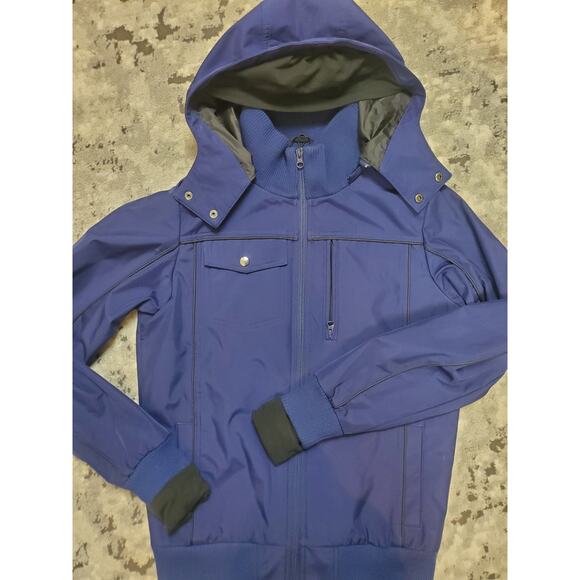 BauBax Gorpcore Bikecore Blokecore Jacket Water Resistant Wind Breaker Hood - Picture 3 of 11